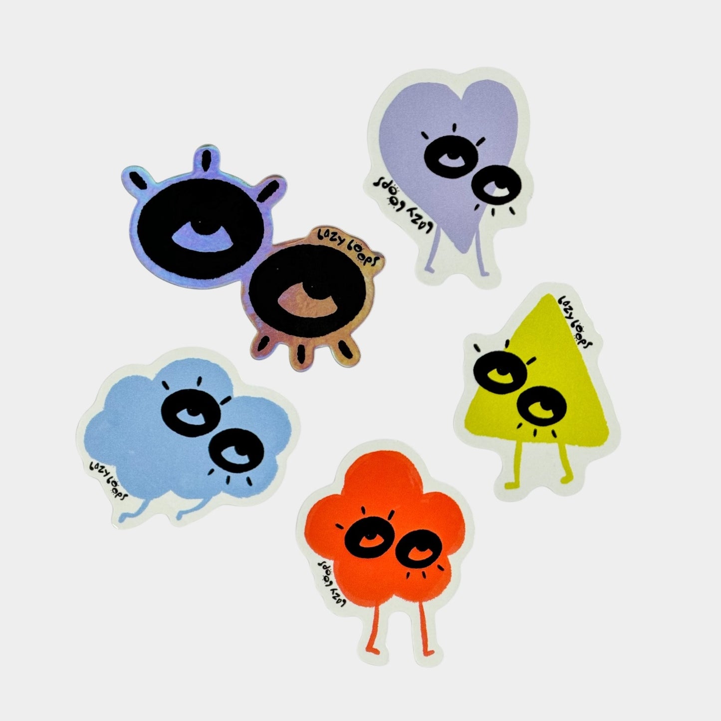 Lazy Buddies Sticker Pack